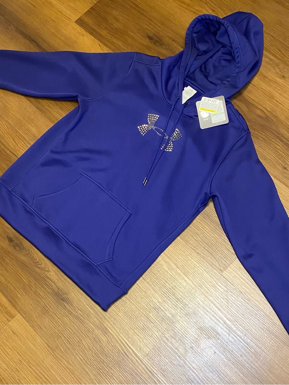 Under Armour Purple Hoodie - Logo Pullover